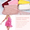 sourcing map 10 Yards 6 Inch Chain Fringe Trim Tassel