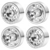 WEFEINO 4PCS 1.3" Wheels Rims Aluminium Wheel Hub Upgrade Parts