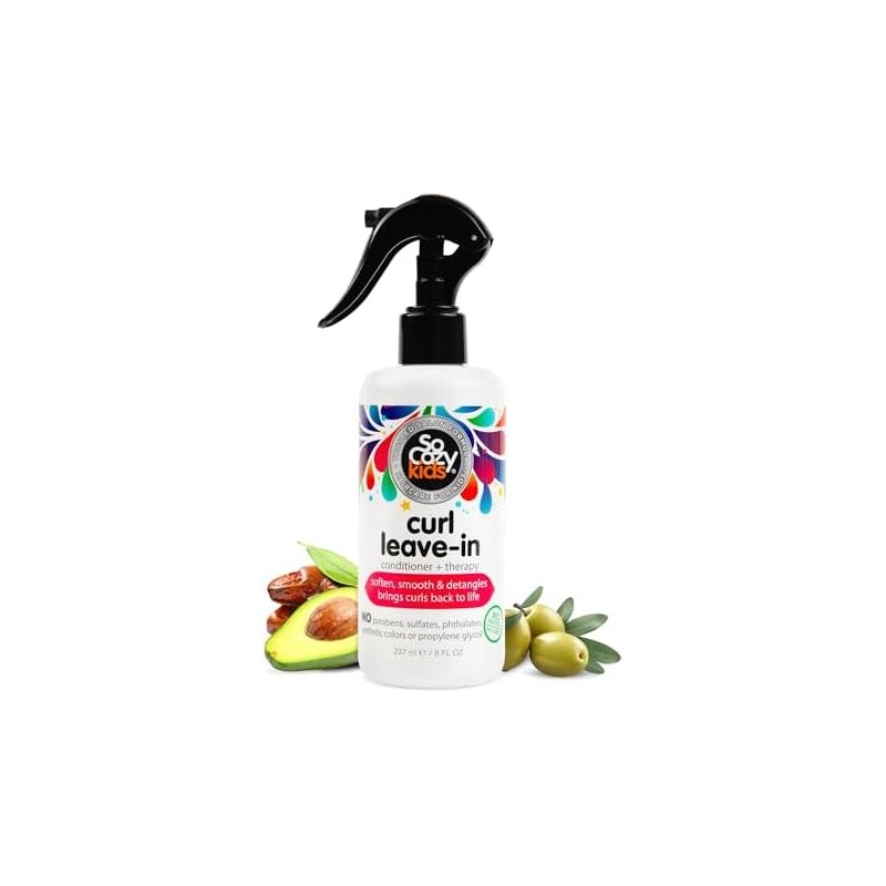 SoCozy Curl Leave-In Conditioner - Detangles and Restores Curls While