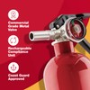 First Alert Fire Extinguisher for Home, Standard Rechargeable Compliance Unit,
