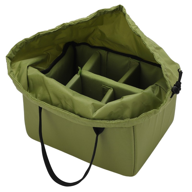Waterproof Insert Padded Partition Camera Bag Lens Case for DSLR