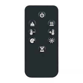 For Dimplex Replace Remote Control for Dimplex Electric Fireplace BLF7451 6909610100 BLF3451