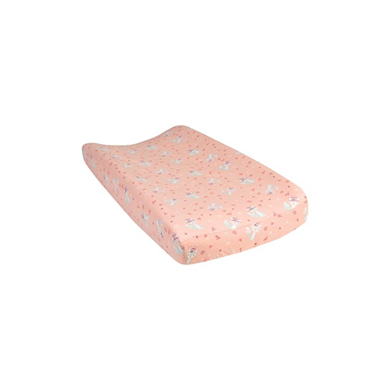 Trend Lab Fox and Flowers Deluxe - Funda para cambiador