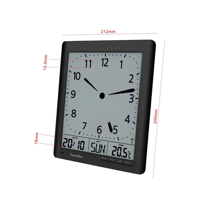Youshiko Radio Control (UK & Ireland Version/Premium Quality/Clear Display) Digital