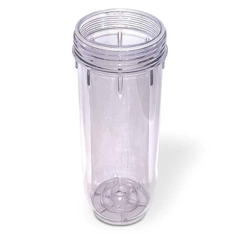 European Design Transparent Standard 10 inch Water Filter Housing, Presser