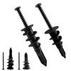 Kyuionty 30 Sets Plastic Self Drilling Drywall Anchors and Screws