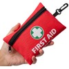 Mini First Aid Kit with 110 Essential Supplies for Home