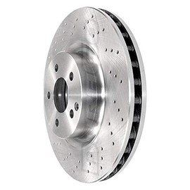 DuraGo BR901226 - Drilled Vented Front Brake Rotor