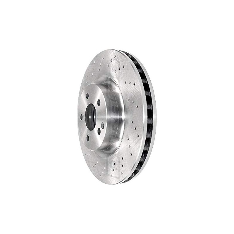 DuraGo BR901226 - Drilled Vented Front Brake Rotor