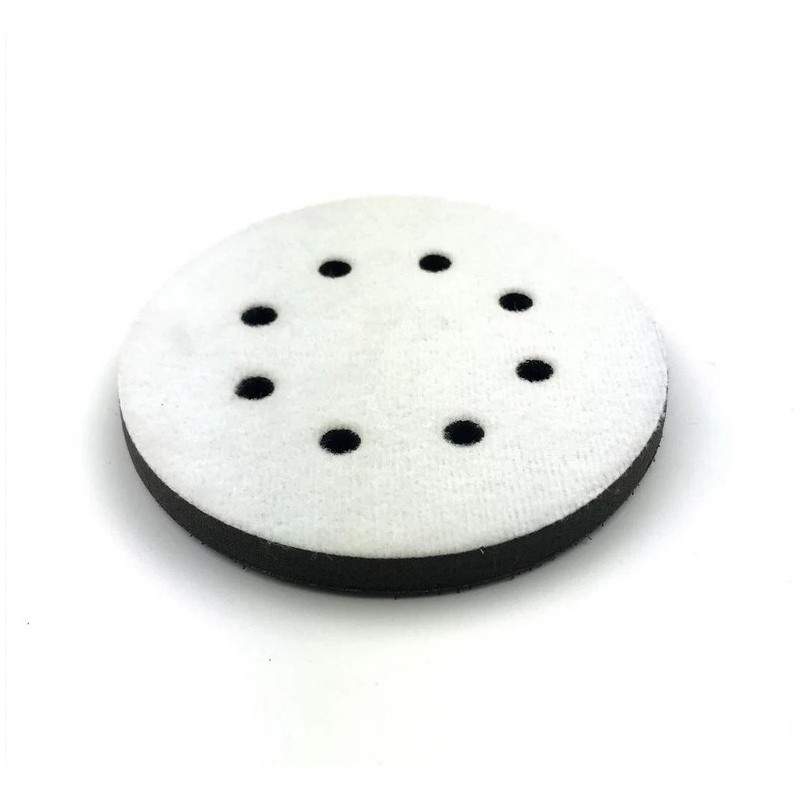 Unbranded 5" Hook & Loop 8-Holes Foam Interface Buffer Backing