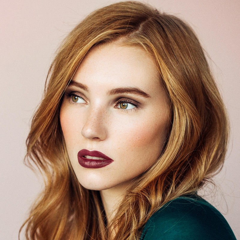 Karen Murrell Natural Lipstick - 22 Bordeaux Rouge, 4g