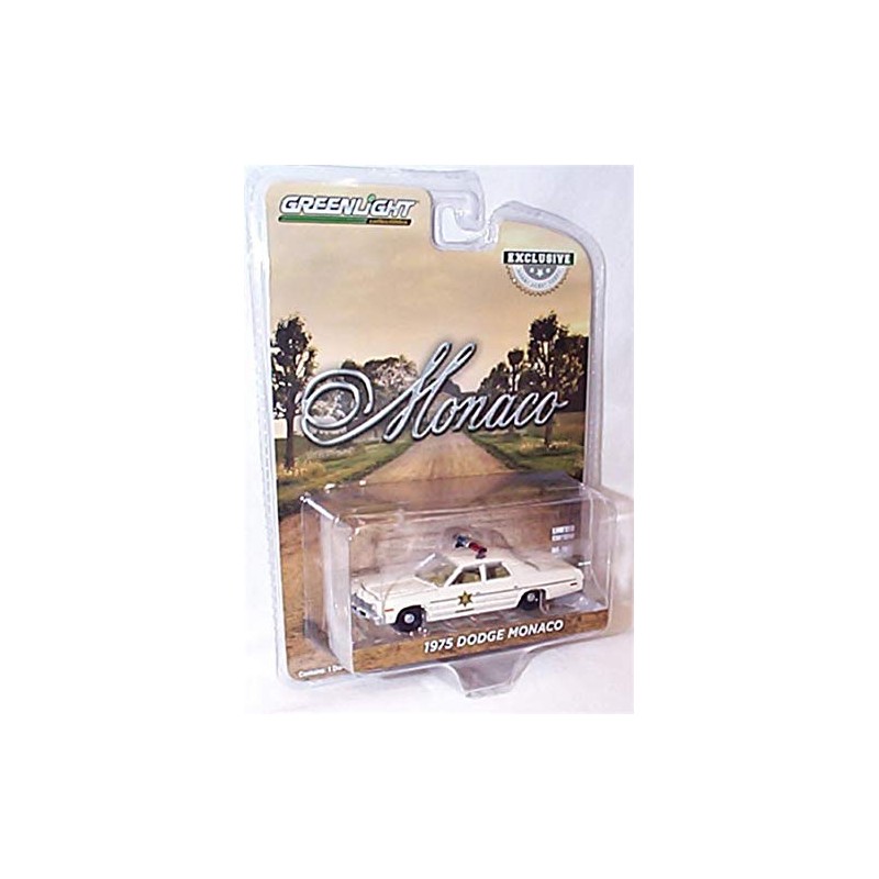 Greenlight Collectables dodge monaco hazzard county sheriff 1975 vehicle 1:64