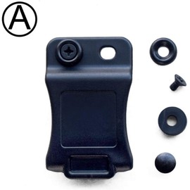 PoLe.Craft DIY KYDEX Holster Belt Clip - Gun Holster Accessories - with Clip and Screw