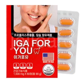 60 tablets of lice milk 1 unit/calcium/teeth health/bone health / 이가포유 60정 1개/칼슘/치아건강/뼈건강