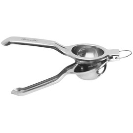 Rosenstein & Söhne Citrus Juicer: Manual Citrus and Juicer Made of Polished Stainless Steel 304, Diameter 7 cm (Metal Juicer, Hand Juicer, Cocktail)