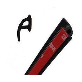 Universal P Shape Rubber Seal Weather Strip Hollow Door Window Edge Moulding Trim Decorate Weatherstrip (16 Feet)