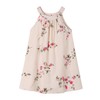 Little Big Girl Linen Casual Dress Cosy Summer Floral Tank