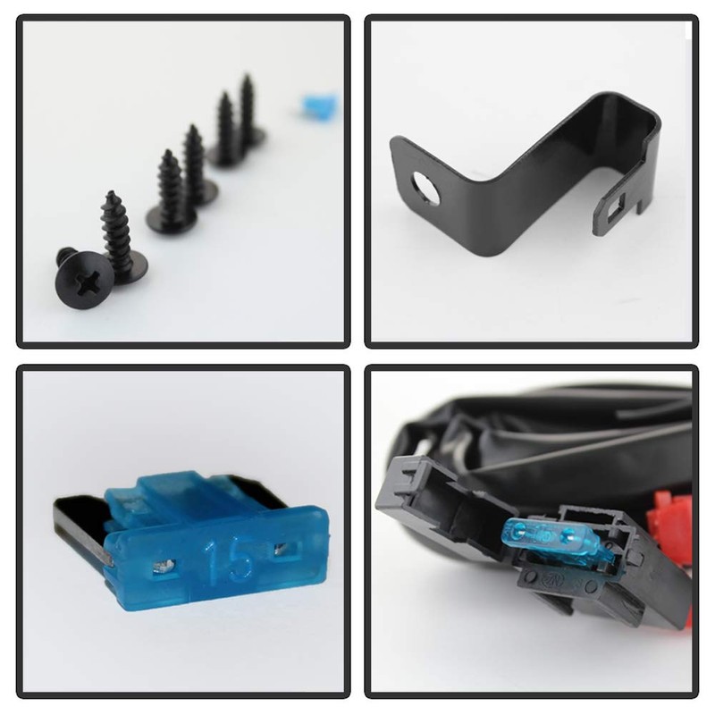 ACANII - For 2013-2015 Honda Civic 4-Door Sedan Bumper Fog