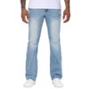 MZNBURAM Men's Stretch Regular Fit Bootcut Flared Jeans Cotton Fashion