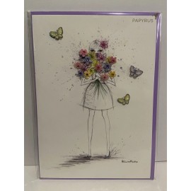 Papyrus Mother’s Day Card | Bella Pilar Flower Girl