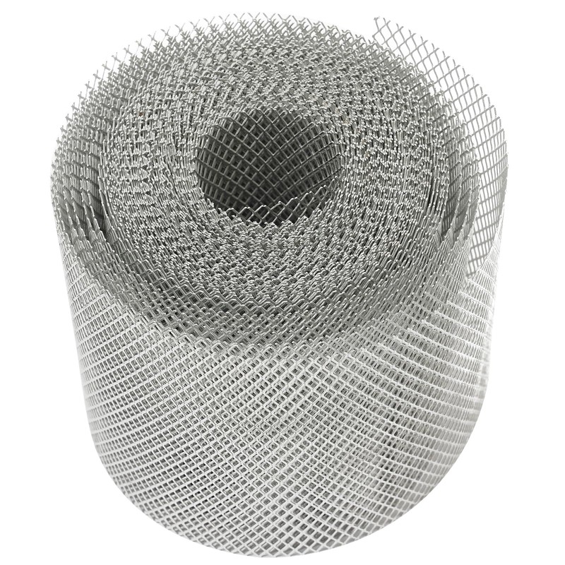 DYNAMI 5 Inch x 50 Ft Aluminum Gutter Guard Mesh,Aluminum
