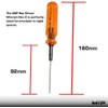 MIP 9602 3-Piece RC Hex Screwdriver Set (1.5mm, 2.0mm, 2.5mm)