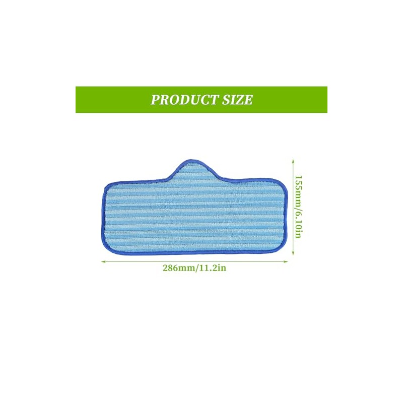 Reusable Microfiber Steam Mop Pads for Effective Cleaning