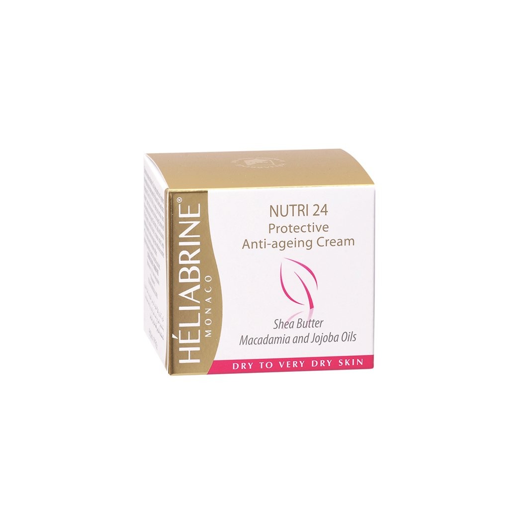 Heliabrine Nuntri 24 Cream With Shea Butter, Macadamia and JoJoba Oils, For Dry to Very Dry Skin, 50 ml