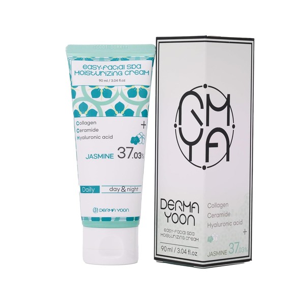 DERMA YOON- Crema hidratante diaria Jasmine 37, crema facial, 3