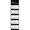 5-Monatskalender Black 2026 - Büro-Kalender 33x20 cm (geschlossen), 33x120 (geöffnet)