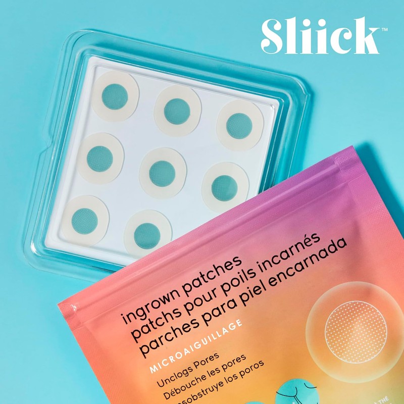 Sliick Parches Post Depilación para Zona Bikini y Piel Sensible,