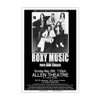 Raw Sugar Art Studio Roxy Music 1974 Cleveland Concert Poster