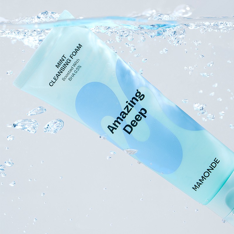 Mamonde [마몽드][더블] 어메이징 딥 민트 클렌징폼 [Mamonde][Double] Amazing Deep Mint