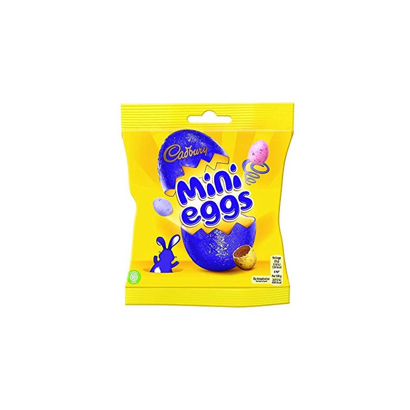 Cadbury Mini Eggs Bag 74g (Pack of 12)