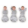 SwaddleDesigns 6-Way Omni Swaddle Sack Arms Up Swaddle for Newborn,