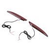 2Pcs LED Rear Bumper Reflector Light Waterproof Super Bright Long