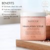 Majestic Pure Himalayan Salt Body Scrub with Lychee Oil, Exfoliating