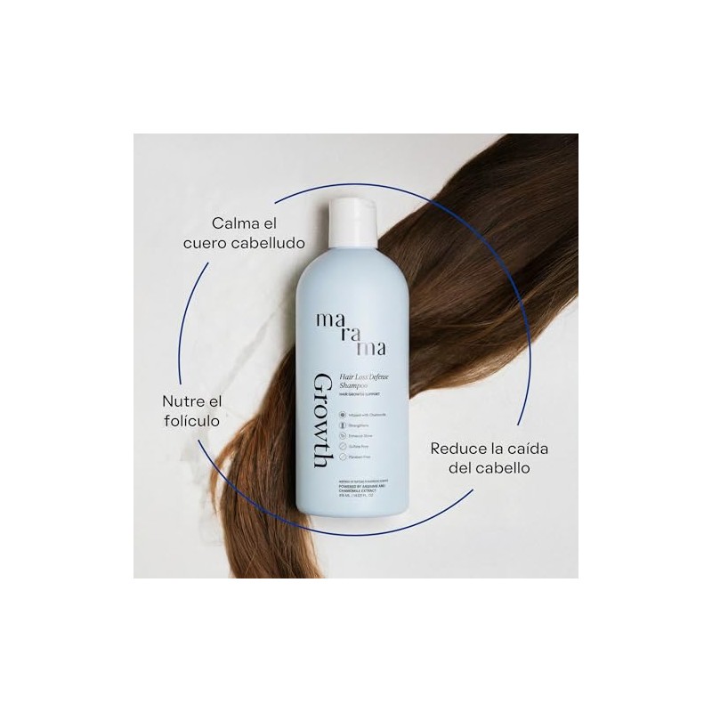 MARAMA Growth Shampoo Manzanilla 500 ml - Para Todo Tipo