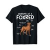 Anatomy Of A Foxred Lab Fox Red Labrador Retriever T-Shirt