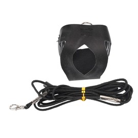 Bird Harness Vest, Breathable Parrot Flight Suit with Lead, Bird Flight Clothing with Rope, Breathable Parrot Nylon Lead, Bird Flying Harness Lead for Parakeets, Cockatiels, (M)