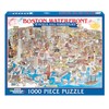 White Mountain Puzzles Boston Waterfront - 1000 Piece Jigsaw Puzzle