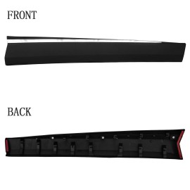 auto For 2021-2023 2024 Nissan Rogue Front Door Trim Molding Right Passenger Chrome