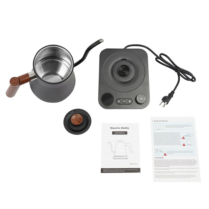PSUFURV 1200w Electric Kettle, Tea Kettle Coffee Percolator Electric Temperature
