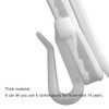 Ailejia 20 pcs Plastic Adjustable Pinch Pleat Hook Depth Pinch