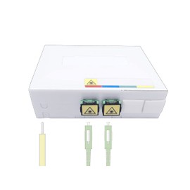 Elfcam® - Fiber Optic Termination Point (GF-AP) FTTH, Fiber Optic Connector SC/APC (2 Optical Connectors)