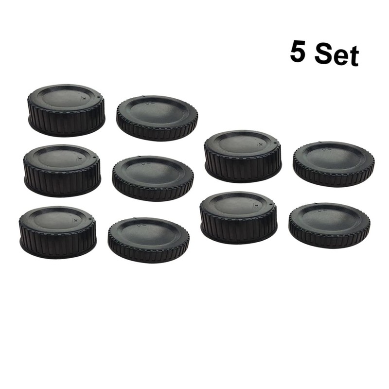 Gatuida 15sets Camera Body Cap and Rear Lens Cover for