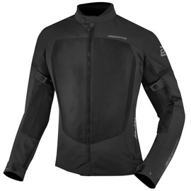 Bogotto Alastor Women's Motorcycle Textile Jacket, Black, M