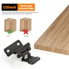 Ravinte 50 Pack 25 Pairs Semi-Overlay 1/2 inch Self-Closing Face