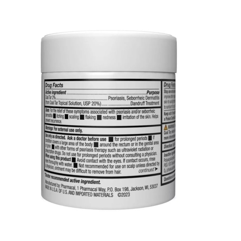 MG217 Psoriasis Coal Tar OINTMENT Intensive Strength 4 oz NEW