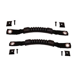 Rugged Ridge | Correas de tracción para puerta | 11825.01 | Se adapta a Jeep CJ y Wrangler YJ de 1976-1995, color negro